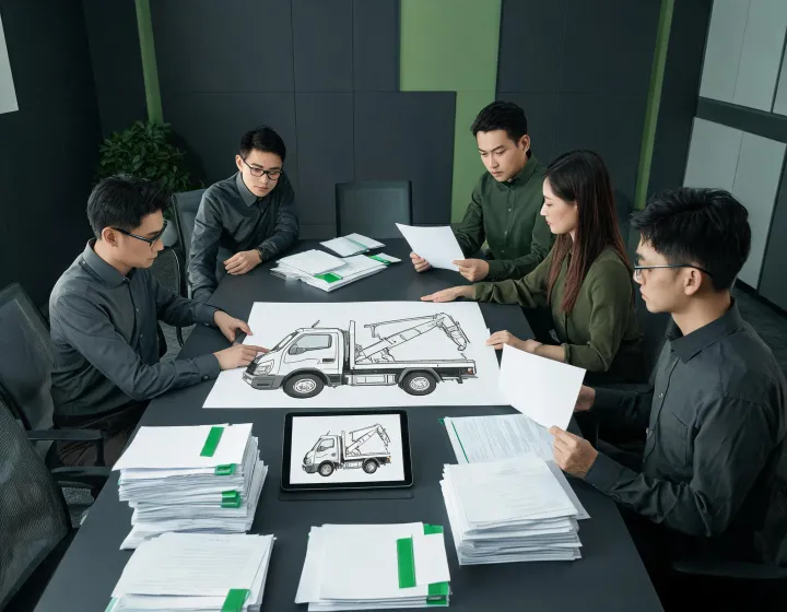 Recovery vehicle procurement handoff review