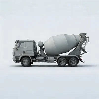 concrete mixer truck